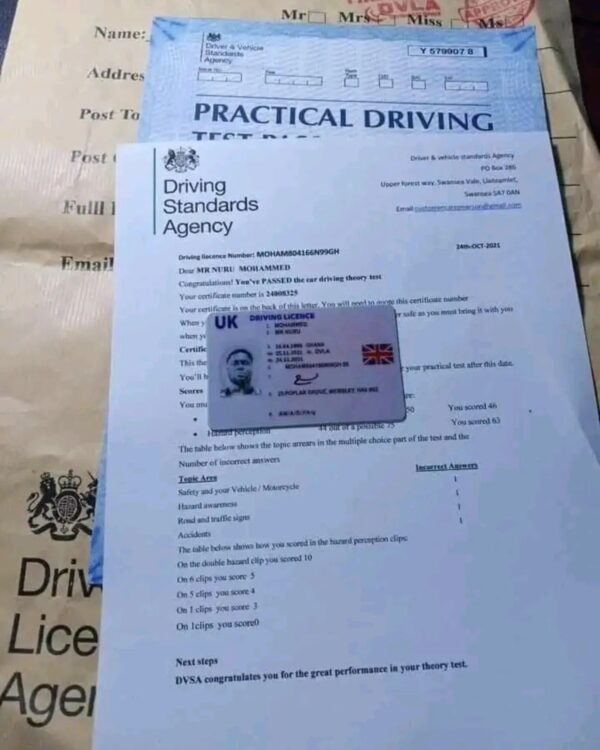 Buy UK Drivers License